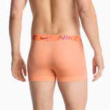 Nike Men's Dri-FIT Essential Micro Trunks 3-Pack - Orange Pulse & Burgundy Ash