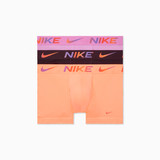 Nike Men's Dri-FIT Essential Micro Trunks 3-Pack - Orange Pulse & Burgundy Ash