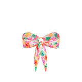 Kulani Kinis Women's Island Escape Strapless Bandeau Bikini Top