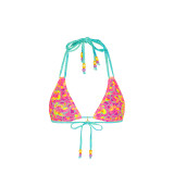 Kulani Kinis Women's Sun Pop Halter Bralette Bikini Top