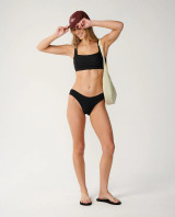 Rip Curl Women's Premium Surf D-DD Crop Bikini Top in Black