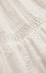 Z Supply Women's Behati Eyelet Dress in White back view