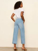 Sanctuary Women's The Marine Jeans in Dollface detail view