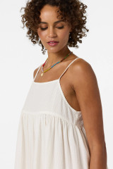 O'Neill Women's O'Riginals Rilee Cover-Up Dress in white side view