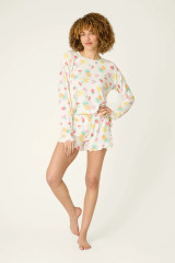 PJ Salvage Women's Viva la Vida Fruit Fiesta Shorts