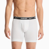 Nike Men's Essential Cotton Stretch Boxer Briefs 5-Pack - White/Cool Grey/Black