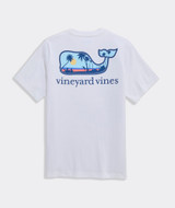 Vineyard Vines Boys' Dog Frisbee Whale Pocket Tee colorway 3V015056 3 flat lay