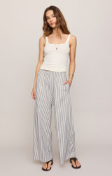 Z Supply Women's Scout Knit Striped Pants