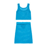 Beach Lingo Girls' Crochet Set in Turquoise