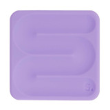 Speks Slabs Silicone Sensory Square Sticker in Path Purple