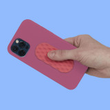 Speks Slabs Silicone Sensory Tab Sticker in Mesh Pink