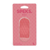 Speks Slabs Silicone Sensory Tab Sticker in Mesh Pink