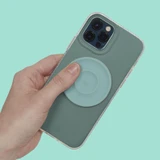 Speks Slabs Silicone Sensory Circle Sticker in Path Green