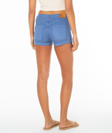 The Roxy Women's Lil Sunshine Shorts in Blue Horizon