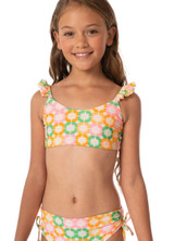 Maaji Girls' Tropical Tiles Bikini