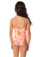 Maaji Girls' Retro Bloom One-Piece Suit