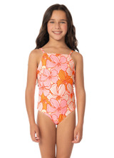 Maaji Girls' Retro Bloom One-Piece Suit