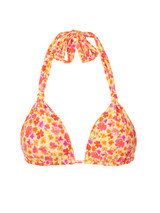 Rio De Sol Women's Ditsy Mel Halter Bikini Top