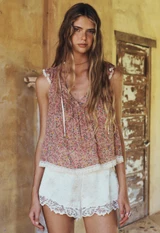 Spell Women's Mimi Rose Boho Top