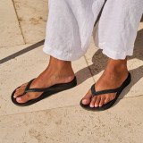 The Archies Footwear Arch Support Flip Flops in Black