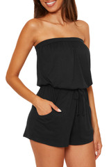 Becca Women's Beach Date Romper black side view