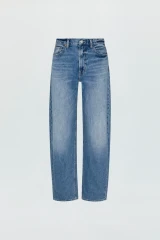 Pistola Women's Western Barrel Jeans