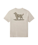 Southern Shirt Boys' Camo Retriever Tee Moonlight Back front view