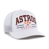'47 Brand Houston Astros Brrr Roscoe Mesh Snapback Astros White side view