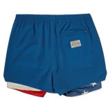 Party Pants Party Boy Game Changer Shorts navy blue back view