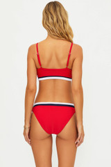 Beach Riot Women's Crimson Saffron Bikini Bottom