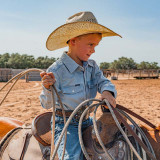 Poncho Outdoors Boys' Denim Snapshirt