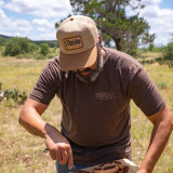 Poncho Outdoors Get Out There Snapback Hat lifestyle