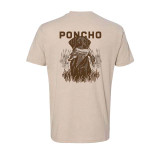 Poncho Outdoors Best Friend Tee Mans Best Friend Front back view