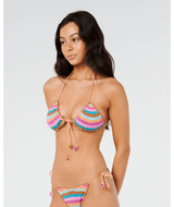 Rip Curl Women's Sunset Crochet Tringle Bikini Top