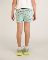 ChicknLegs Girls' Silly Goose Running Shorts back view