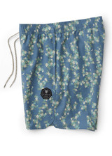 Vissla Tropicana Volley Shorts Blue Haze Detail side view