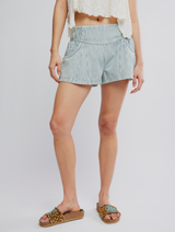Free People Women's Luna Railroad Shorts