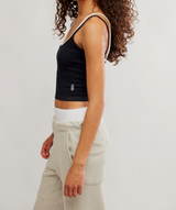 FP Movement All Clear Coastline Cami Black Combo side view