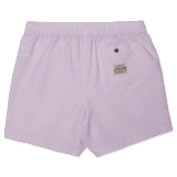 Party Pants Men's 5" Striped Party Starter Lined Swim Shorts