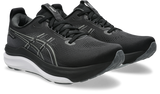 Asics Men's Gel-Kayano 33 Running Shoes Black/White front view