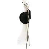 Mini Cowboy Hat Bag Charm Keychain Black