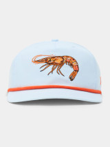 Duck Camp Gulf Shrimp Snapback Hat in Ice Water