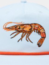 Duck Camp Gulf Shrimp Snapback Hat in Ice Water