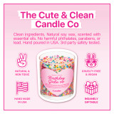 Candier Birthday Girlie Candle Birthday Girlie Details close-up