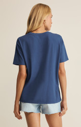 Z Supply American Boyfriend Tee GT262891 TNV back view