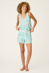 PJ Salvage Women's Boardwalk Bites Boyfriend Boxer Set