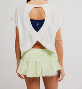 FP Movement A-Game Skort Whipped Lime back view