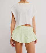FP Movement A-Game Skort Whipped Lime front view