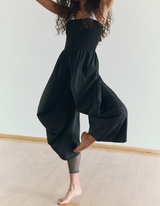FP Movement Way Back Convertible One Piece Black front view