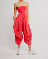 FP Movement Way Back Convertible One Piece Grapefruit front view